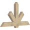 Ekena Millwork Kennewick Rough Sawn Timber Gable Bracket, Douglas Fir, 60"W x 35"H x 4"D x 6"F, 14/12 Pitch GBW060X35X0406KEN00RDF - alternate 4
